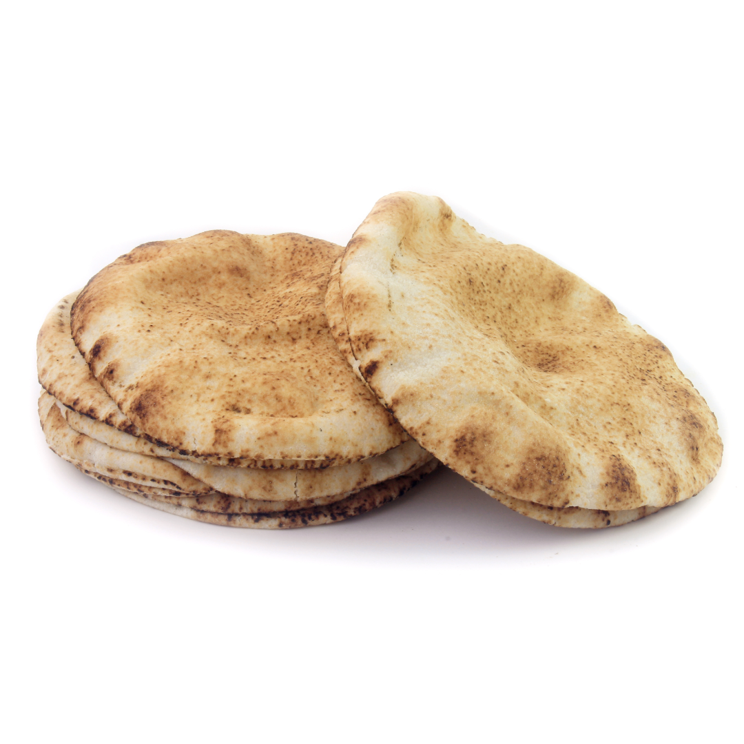 Same Day Bake & Fresh - 5 Bags of Pita Bread - Large Size